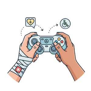 Icône Accessibilité & entraide